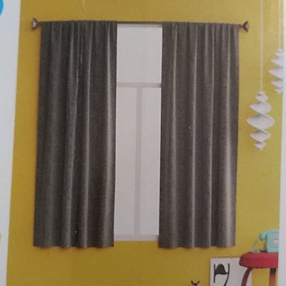 Room essentials room darkening panel- set of 2 - Picture 2 of 6